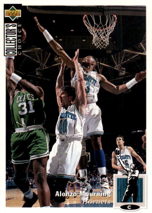 NBA 1994-95 Collector's Choice International German - No 133 - Alonzo Mourning