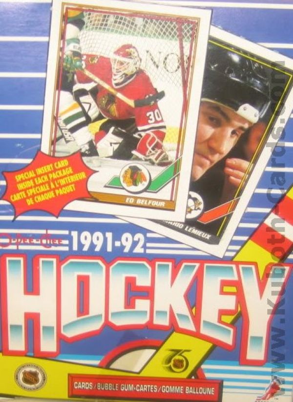 NHL 1991-92 O Pee Chee