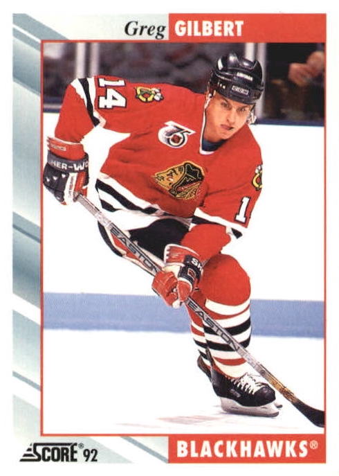 NHL 1992 / 93 Score - No 134 - Greg Gilbert