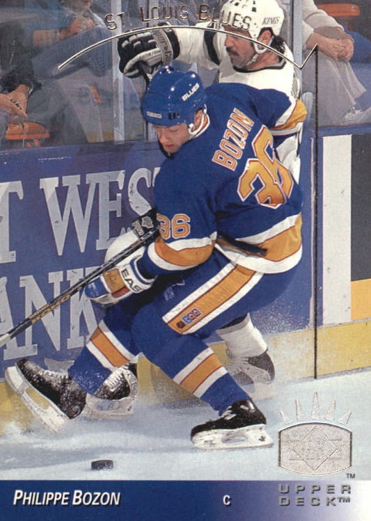 NHL 1993 / 94 Upper Deck SP Inserts - No 134 - Philippe Bozon