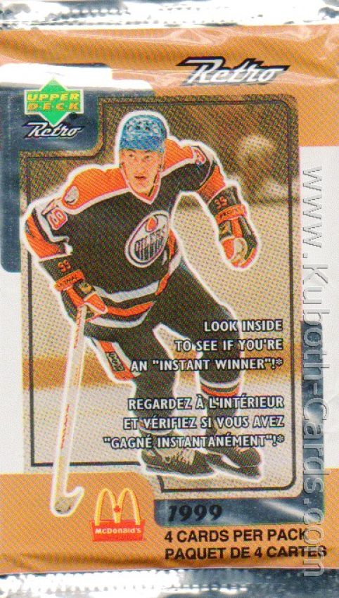 NHL 1999-00 Upper Deck McDonald's Retro - Päckchen