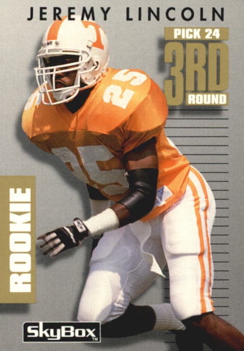 NFL 1992 SkyBox Prime Time - No 135 - Jeremy Lincoln