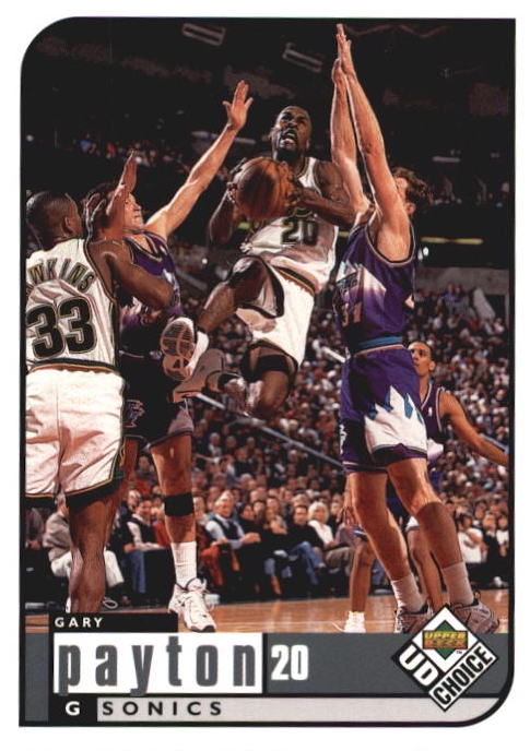 NBA 1998-99 UD Choice - No 135 - Gary Payton