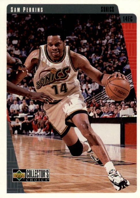 NBA 1997-98 Collector's Choice - No 135 - Sam Perkins