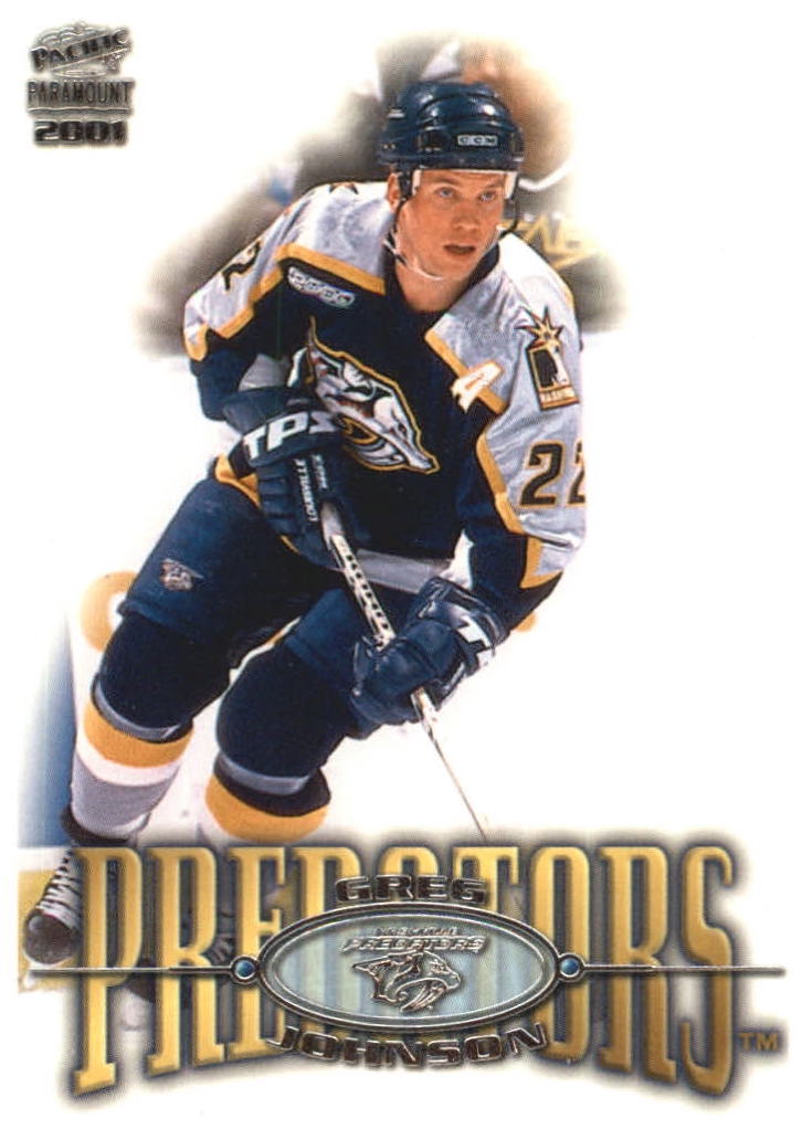 NHL 2000-01 Paramount - No 135 - Greg Johnson