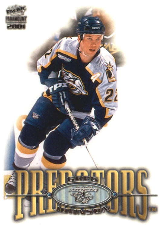 NHL 2000-01 Paramount - No 135 - Greg Johnson