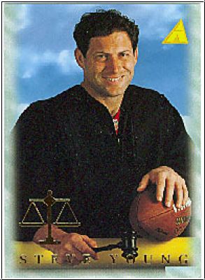 NFL 1995 Pinnacle - No 192 - Steve Young