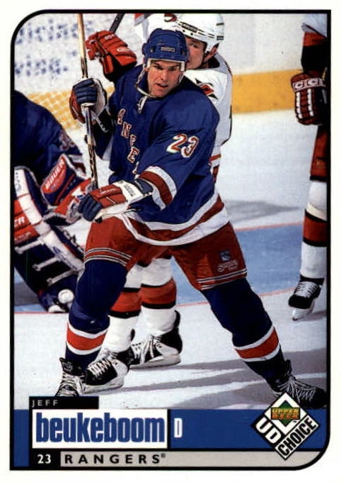NHL 1998-99 UD Choice - No 136 - Jeff Beukeboom