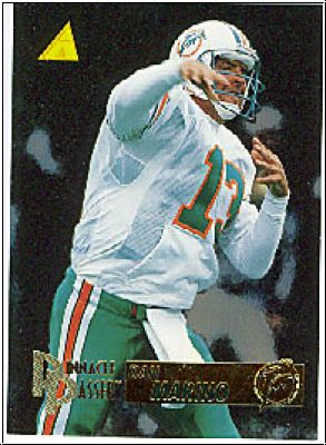 NFL 1995 Pinnacle - No. 197 - Dan Marino