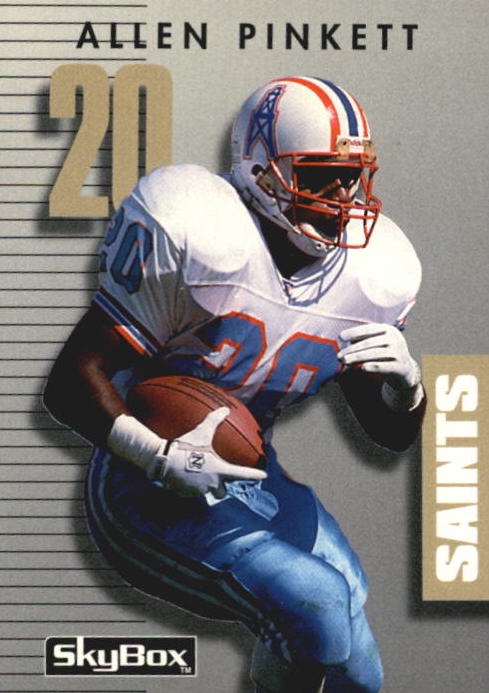 NFL 1992 SkyBox Prime Time - No 137 - Allen Pinkett