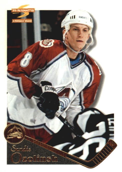 NHL 1995/96 Summit - No 137 - Sandis Ozolinsh