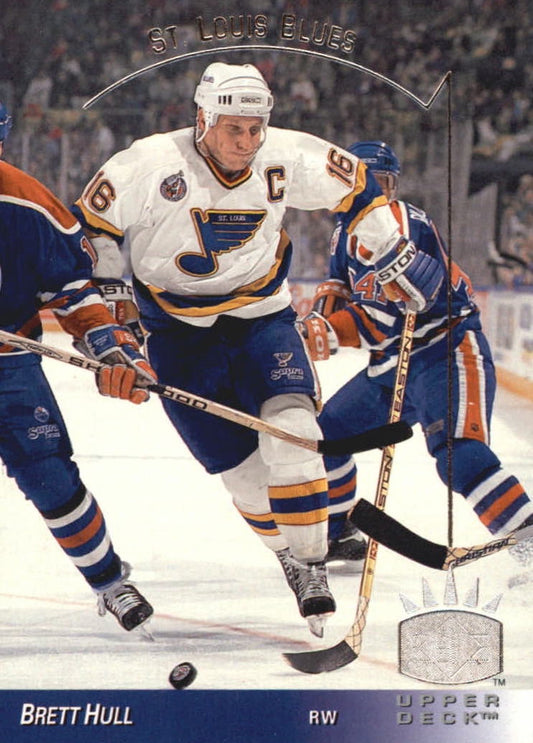 NHL 1993 / 94 Upper Deck SP Inserts - No 137 - Brett Hull