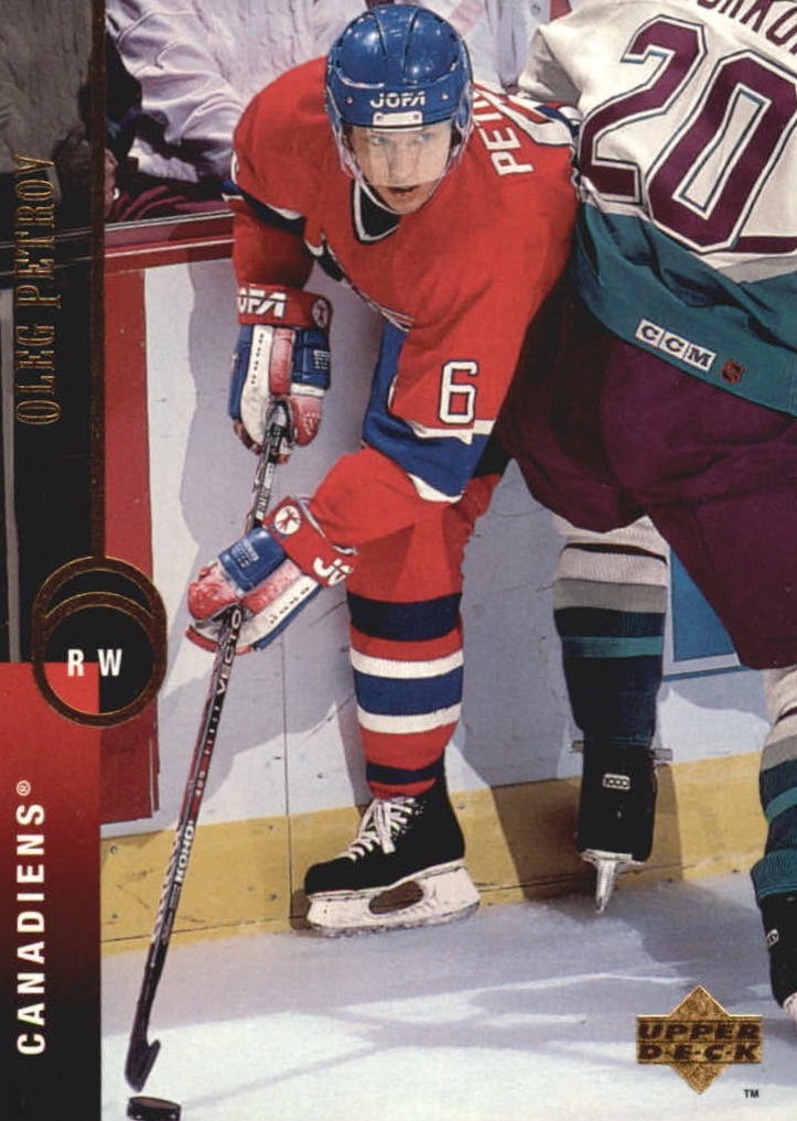 NHL 1994 / 95 Upper Deck - No 137 - Oleg Petrov