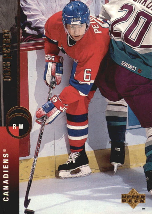 NHL 1994 / 95 Upper Deck - No 137 - Oleg Petrov
