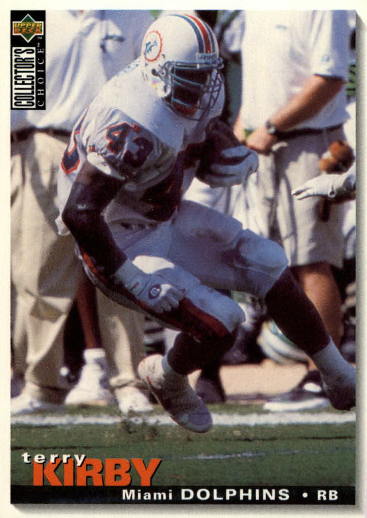 NFL 1995 Collector's Choice - No 137 - Terry Kirby