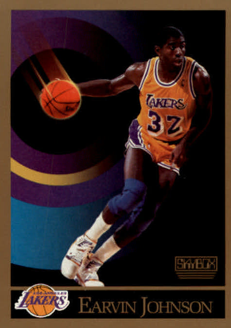 NBA 1990-91 SkyBox - No 138 - Earvin "Magic" Johnson