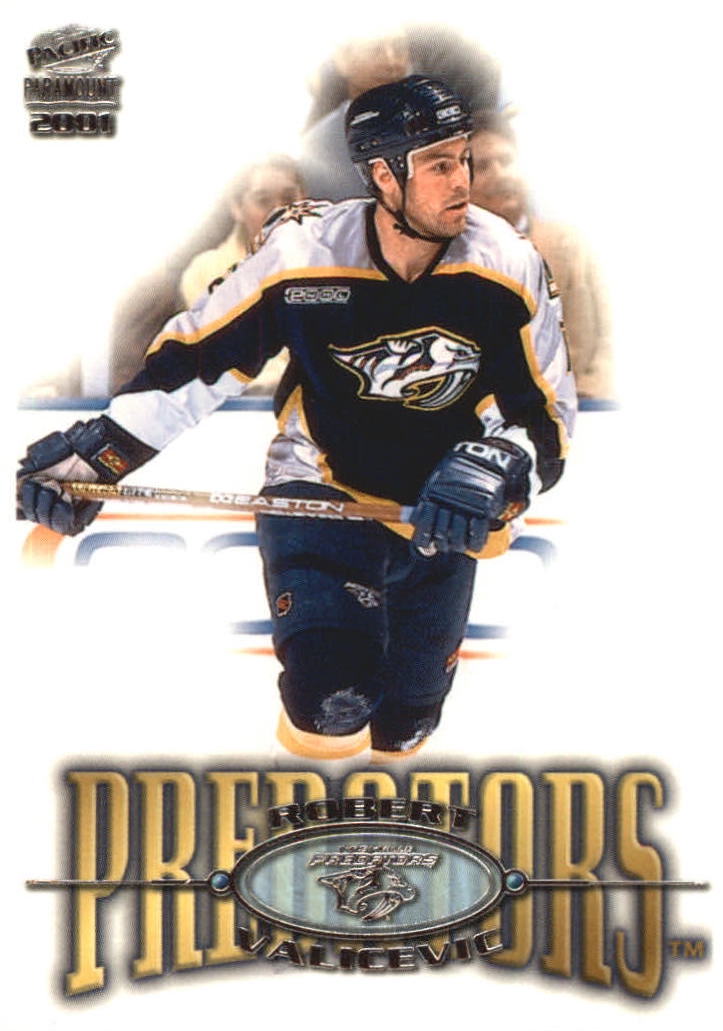 NHL 2000-01 Paramount - No 138 - Robert Valicevic