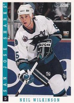 NHL 1993 / 94 Score - No 138 - Neil Wilkinson