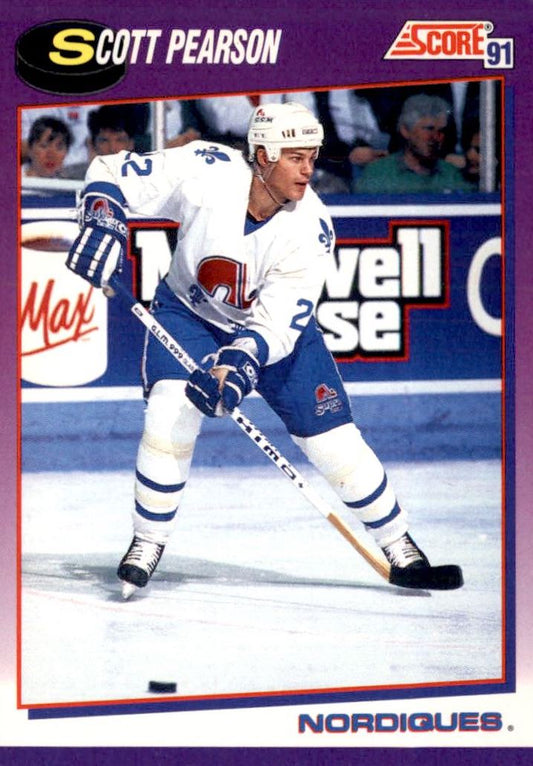 NHL 1991-92 Score American - No 138 - Scott Pearson