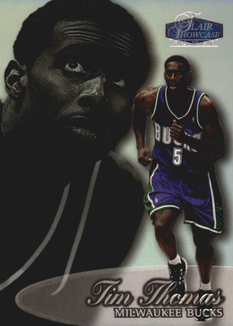 NBA 1998 / 99 Flair Showcase Row 3 - No 13 - Tim Thomas