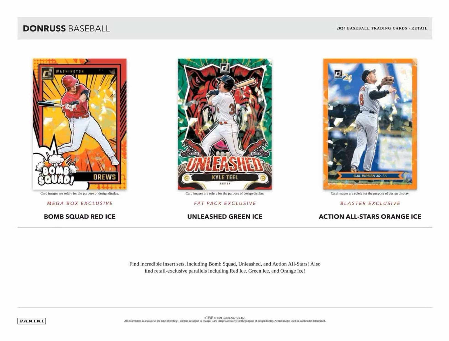 MLB 2024 Panini Donruss Mega Box