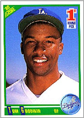 MLB 1990 Score - No 668 - Tom Goodwin