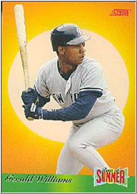 MLB 1993 Score Boys of Summer - No 11 of 30 - Gerald Williams