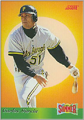 MLB 1993 Score Boys of Summer - No 14 of 30 - Carlos Garcia