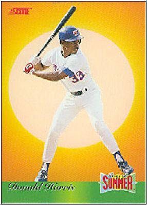 MLB 1993 Score Boys of Summer - No 21 of 30 - Donald Harris