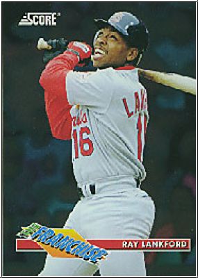 MLB 1993 Score Franchise - No 24 of 28 - Ray Lankford