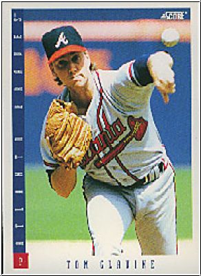 MLB 1993 Score - No 15 - Tom Glavine