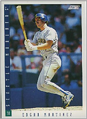 MLB 1993 Score - No 49 - Edgar Martinez