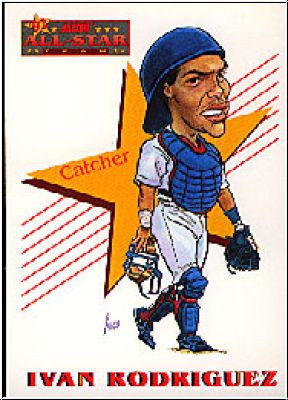MLB 1993 Score - No 507 - Ivan Rodriguez