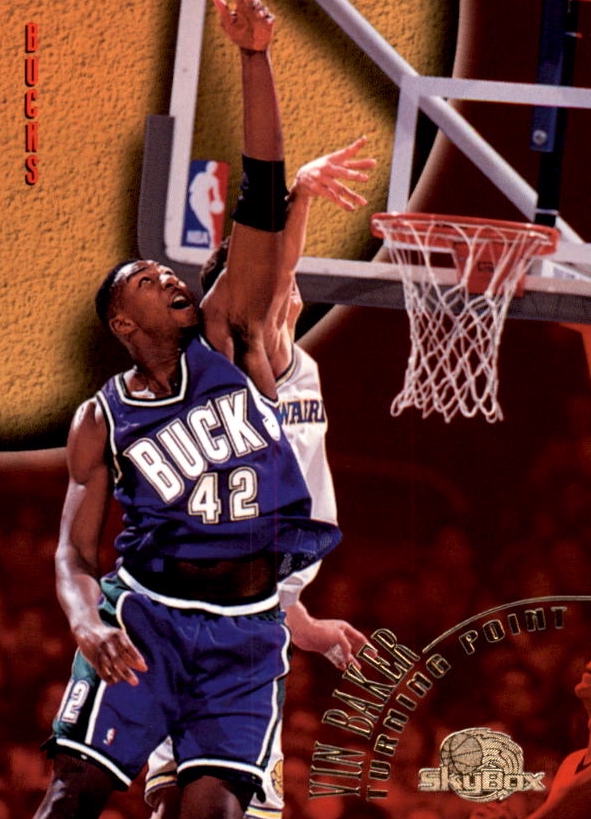 NBA 1995-96 SkyBox Premium - No 140 - Vin Baker