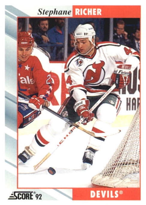 NHL 1992 / 93 Score - No 140 - Stephane Richer