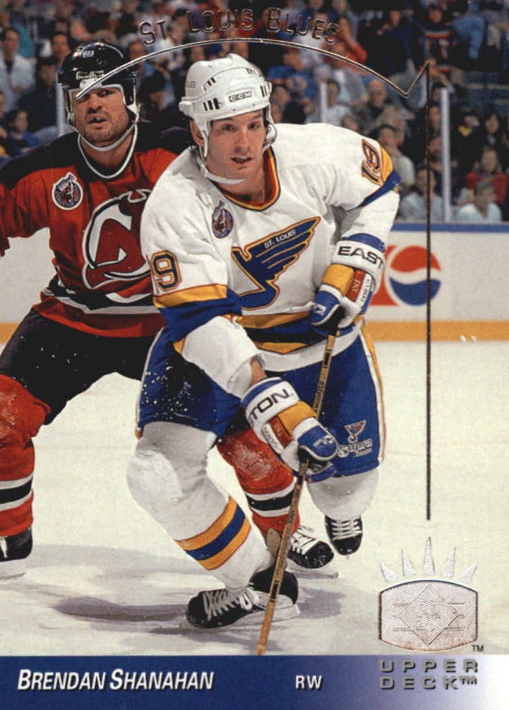 NHL 1993 / 94 Upper Deck SP Inserts - No 140 - Brendan Shanahan