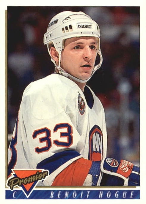 NHL 1993 / 94 Topps Premier - No 140 - Benoit Hogue