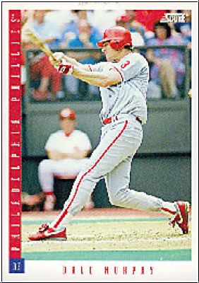 MLB 1993 Score - No 597 - Dale Murphy
