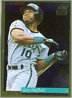 MLB 1994 Score Gold Rush - No 100 - Gary Sheffield