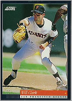 MLB 1994 Score - No 10 - Will Clark