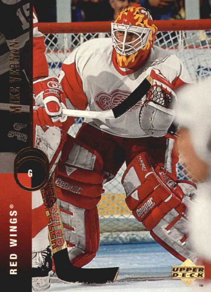 NHL 1994 / 95 Upper Deck - No 141 - Mike Vernon