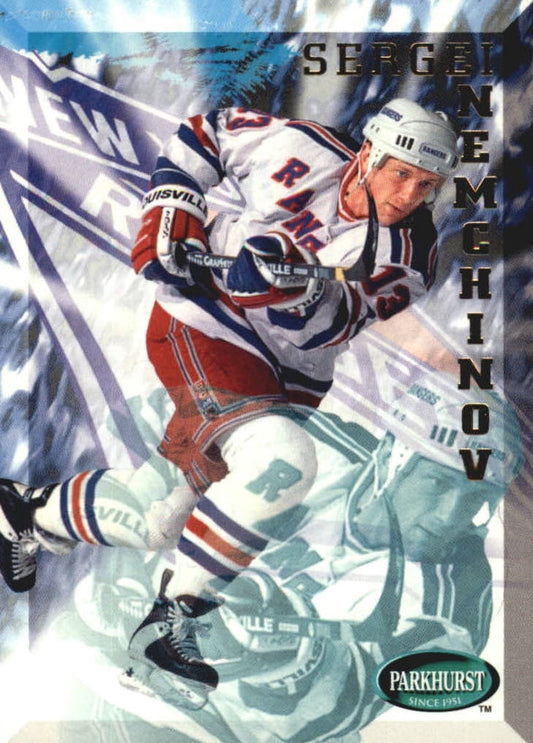 NHL 1995 / 96 Parkhurst International - No 141 - Sergei Nemchinov