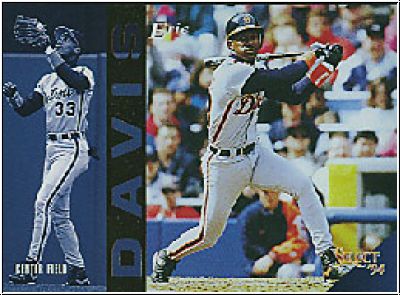 MLB 1994 Select - No 273 - Eric Davis