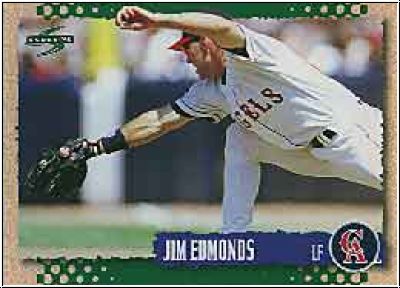 MLB 1995 Score - No 253 - Jim Edmonds