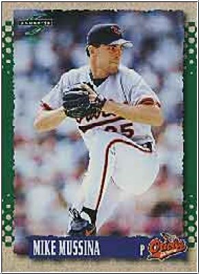 MLB 1995 Score - No 415 - Mike Mussina