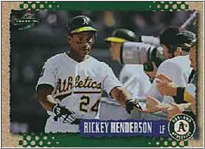 MLB 1995 Score - No 441 - Rickey Henderson