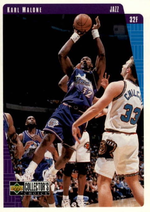 NBA 1997-98 Collector's Choice - No 142 - Karl Malone