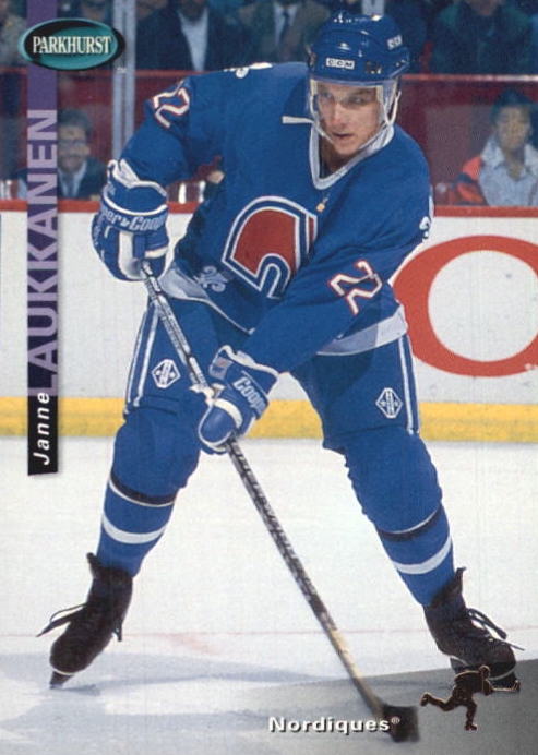 NHL 1994 / 95 Parkhurst SE - No SE142 - Janne Laukkanen