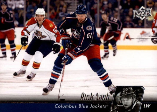 NHL 2010-11 Upper Deck - No 142 - Rick Nash