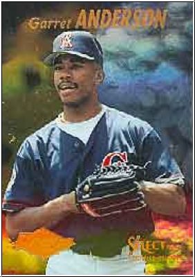 MLB 1995 Select Certified - No 135 - Garret Anderson